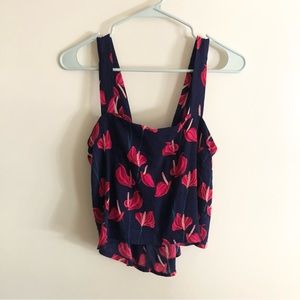 Ava Sky Red Anthurium Tank